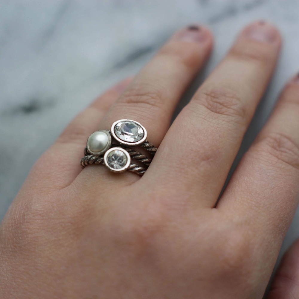 Brighton Monte Carlo Ring Set
